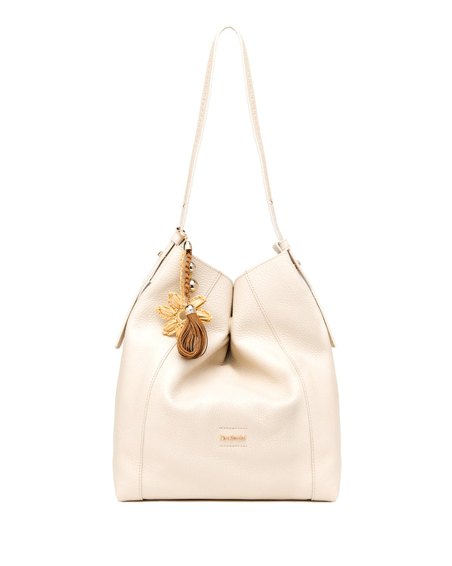 NeroGiardini Borsa Donna a Tracolla in Pelle Panna E644140D PANNA 704 Nero Giardini Borse 