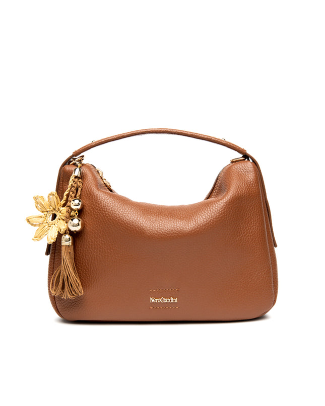 NeroGiardini Borsa Donna in Pelle Cuoio E644143D CUOIO 400 Nero Giardini Borse 