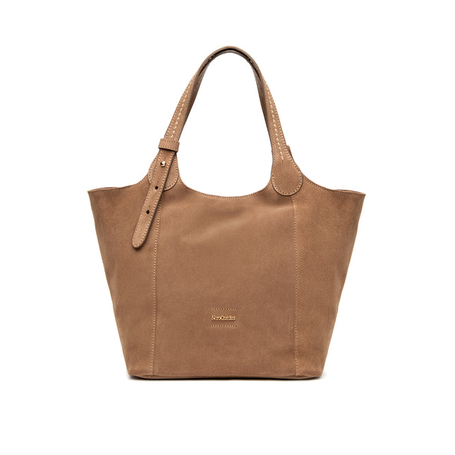 NeroGiardini Borsa Donna Shopper in Camoscio Mou E644145D MOU 442 Nero Giardini Borse 
