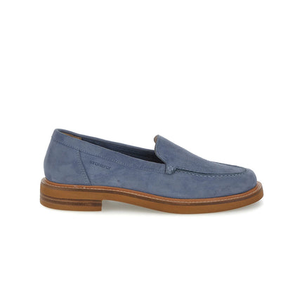 Stonefly Mocassini Donna in Camoscio Blu 221021 CELINE 2 BLUE SHADOW Stonefly 