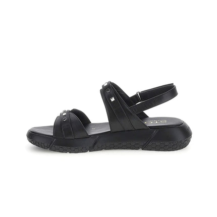 Stonefly Sandalo Donna con Doppio Velcro in Pelle Nera 223707 ZOE BLACK Stonefly 