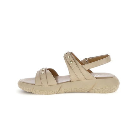Stonefly Sandalo Donna con Doppio Velcro in Pelle Nude 223707 ZOE HUMUS BROWN Stonefly 