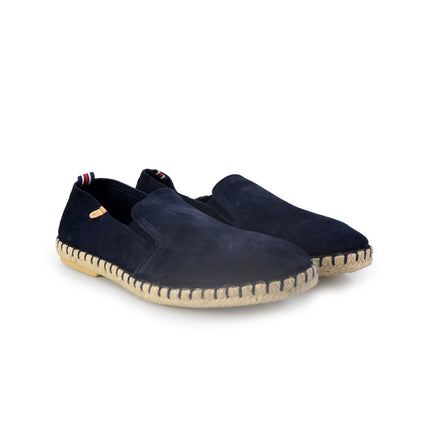 Espadrillas Verbenas Bassa da Uomo in Camoscio Blu TOM SERRAJE MARINO Verbenas 