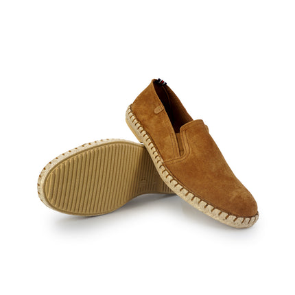 Espadrillas Verbenas Bassa da Uomo in Camoscio Cuoio TOM SERRAJE MUSCADE Verbenas 