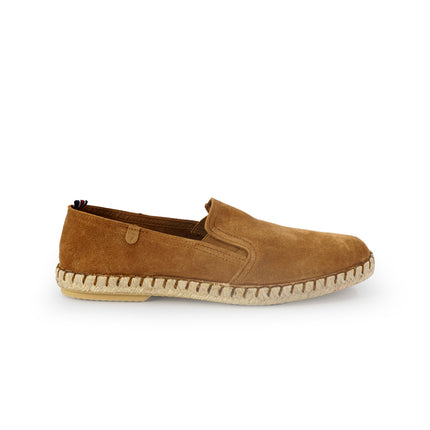 Espadrillas Verbenas Bassa da Uomo in Camoscio Cuoio TOM SERRAJE MUSCADE Verbenas 