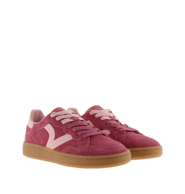 Victoria Sneakers Bassa Donna in Pelle Fucsia 8806116 D SMASH SUEDE FUCSIA Victoria 