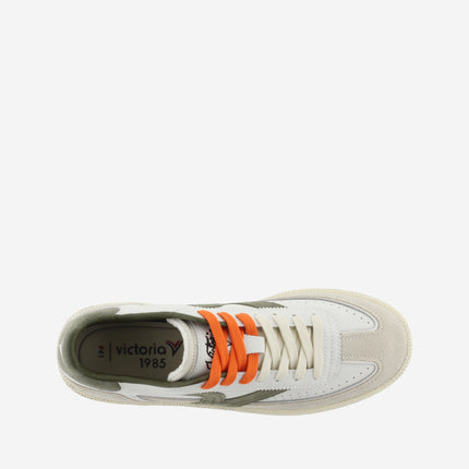 Victoria Sneakers Bassa Uomo in Pelle Verde Kaki Multi 8806118 SMASH URBAN KAKI Victoria 