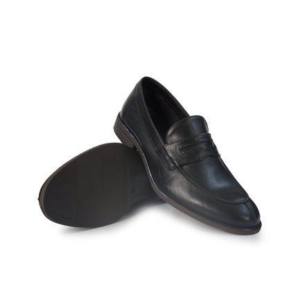 Vueva Mocassino College Uomo in Pelle Nera MS464R11 BLACK Vueva 
