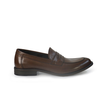 Vueva Mocassino College Uomo in Pelle Marrone Cuoio MS464R11 BROWN Vueva 