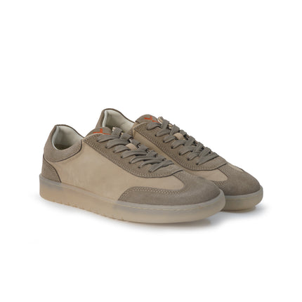 Vueva Sneakers Basse Uomo in Pelle e Camoscio Taupe MS600R36 TAUPE Vueva 