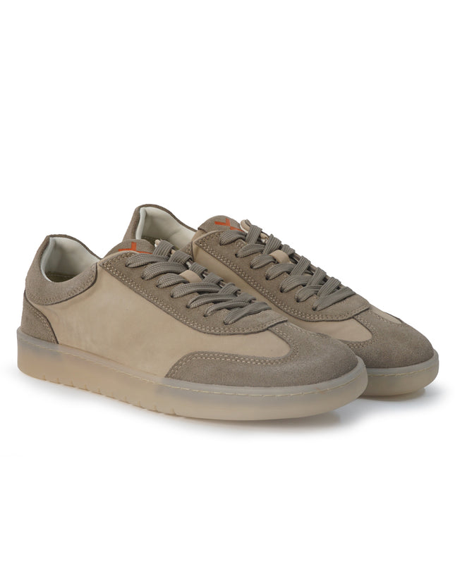 Vueva Sneakers Basse Uomo in Pelle e Camoscio Taupe MS600R36 TAUPE Vueva 