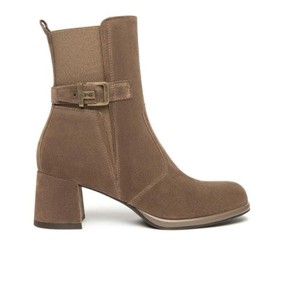 Nero Giardini Stivaletti Donna con Tacco in Camoscio Spago - MARIO SPATARELLA