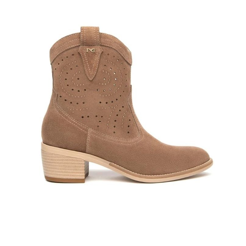 NeroGiardini Stivaletti Donna in Camoscio Mou - MARIO SPATARELLA