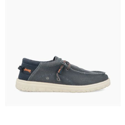 Jeep Wallabee Uomo in Canvas Blu
