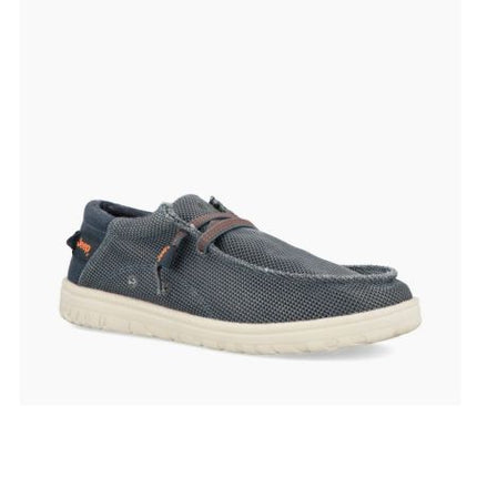 Jeep Wallabee Uomo in Canvas Blu