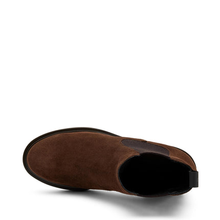 Stivaletti Donna Camoscio Marrone 80A3 CACAO Frau 