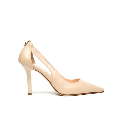 NeroGiardini Decollete Tacco Stiletto in Pelle Lino E615401DE LINO 453 Nero Giardini 