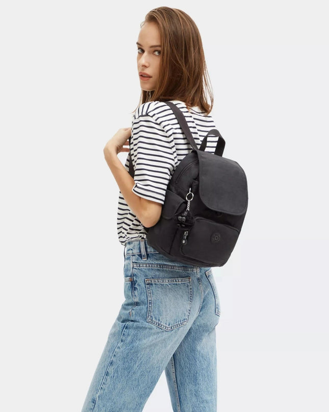 Kipling Zainetto in Tessuto Nero Black Noir - MARIO SPATARELLA