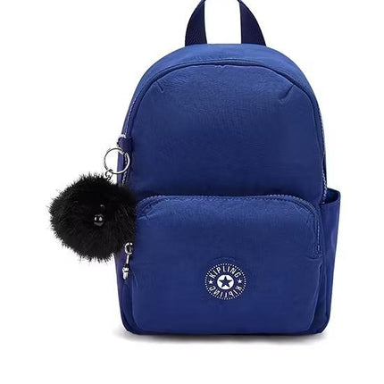 Zainetto Multitasche in Tessuto Blu con Spallacci Regolabili ZINNA BRAVE BLUE Kipling 