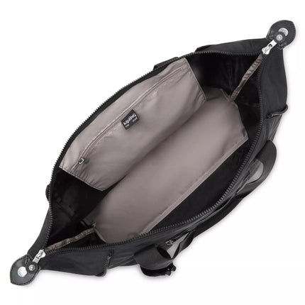 Kipling Borsone Shopper Viaggio in Tessuto Nero ART M BLACK NOIR Kipling 