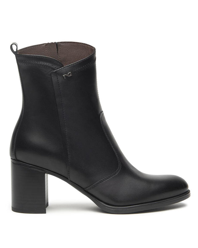Nero Giardini Stivaletti Tronchetti Donna Pelle Nero I513852D NERO 100 Nero Giardini 