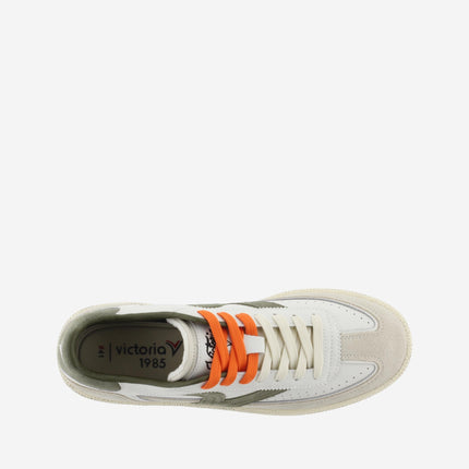 Victoria Sneakers Bassa Uomo in Pelle Verde Kaki Multi 8806118 SMASH URBAN KAKI Victoria 