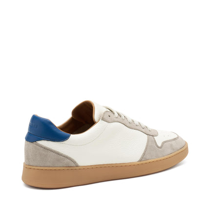Sneakers Bassa Uomo Pelle Bianco 24S8 CERULEO Frau 
