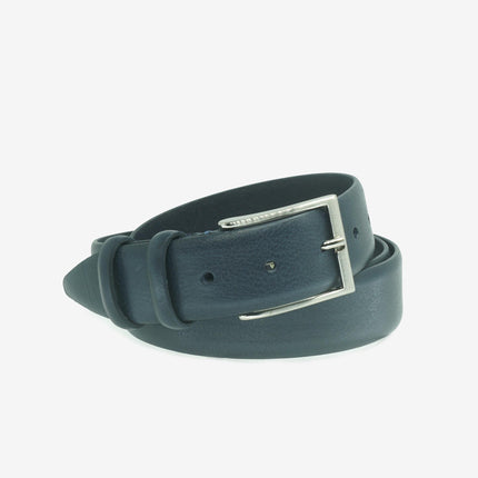 Cintura Uomo in Pelle Blu LISCIA BLU New Belt 