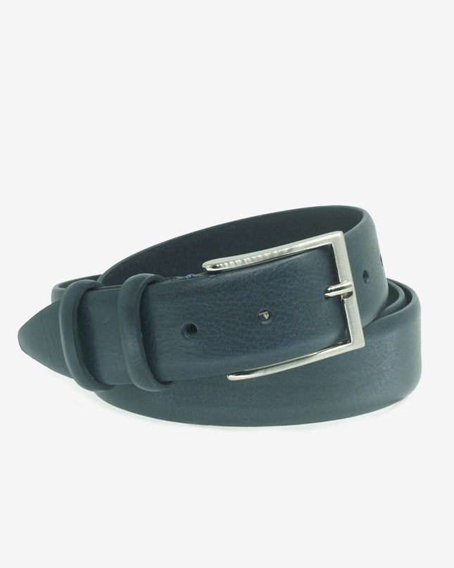 Cintura Uomo in Pelle Blu LISCIA BLU New Belt 