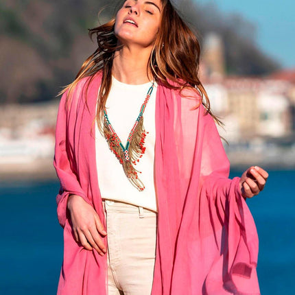 Foulard Pareo in Cotone ACTROSE192 COTTON Colores de Otono 