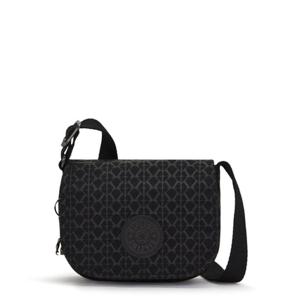 Borsetta Tracolla con Patta LOREEN MINI SIGNATURE EMB Kipling 