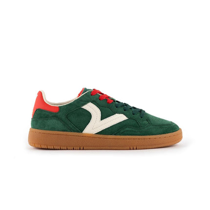 Victoria Sneakers Bassa Uomo in Pelle Verde Multi - MARIO SPATARELLA