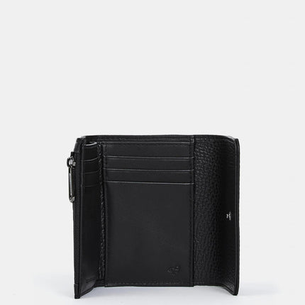 Mandarina Duck Portafogli Donna Pelle Nero Portamonete FZP70 MELLOW LEATHER BLACK Mandarina Duck 
