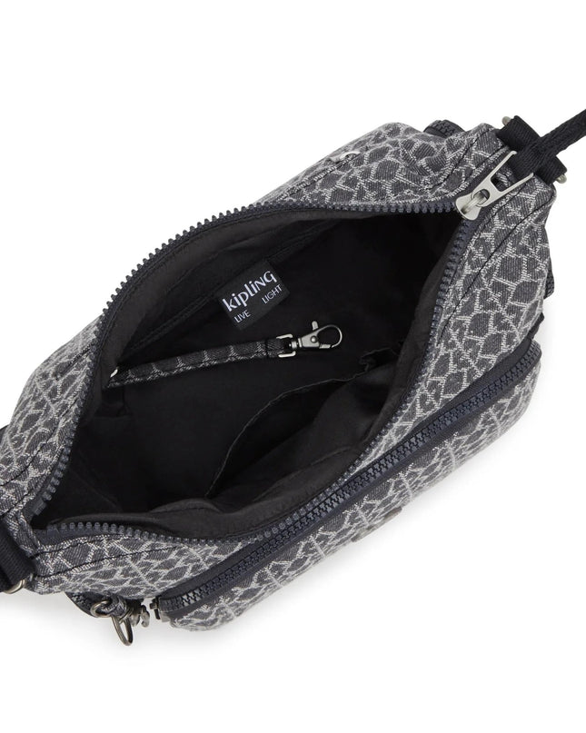 Kipling Borsetta Tracolla Multitasche Denim Grey - MARIO SPATARELLA