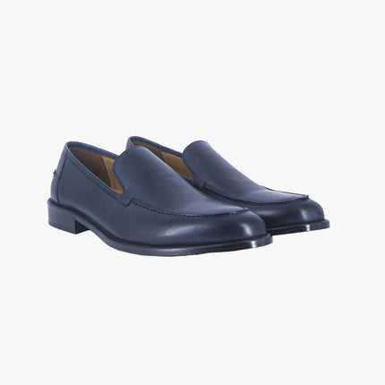 Mocassini Uomo Fondo Cuoio Cucito PIANTA 5 BLU P23 Rogal's 