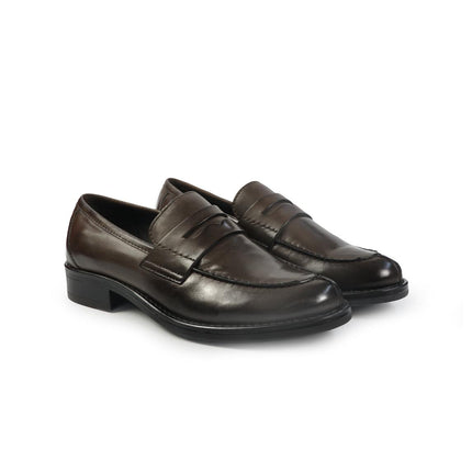 Vueva Mocassini Donna College in Pelle Marrone - MARIO SPATARELLA