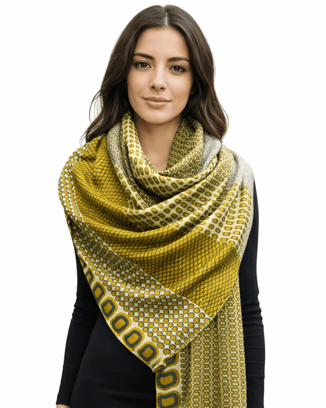 Foulard Spatarella in Cashmere Fantasia Multicolore - MARIO SPATARELLA