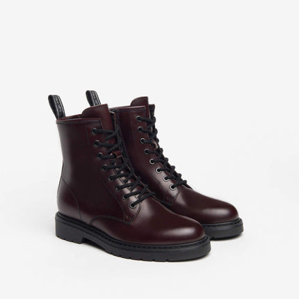 Anfibi Donna Pelle Bordo I412004D BORDÒ613 Nero Giardini 