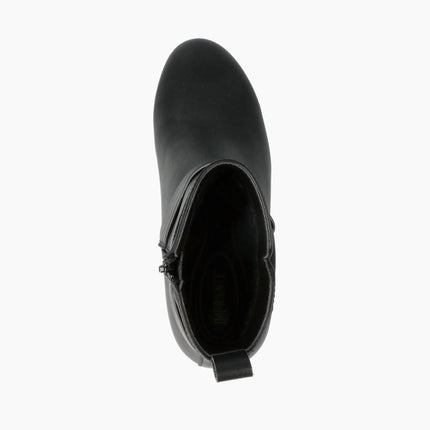 Impronte Stivaletti Donna con Tacco in Pelle Nero FENICE BUCKLE LTH BLACK Impronte 