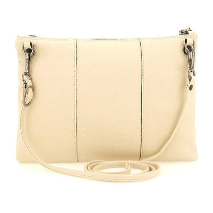 Gabs Pochette in Pelle Ecru con Tracolla BEYONCE TG M ECRU Gabs 