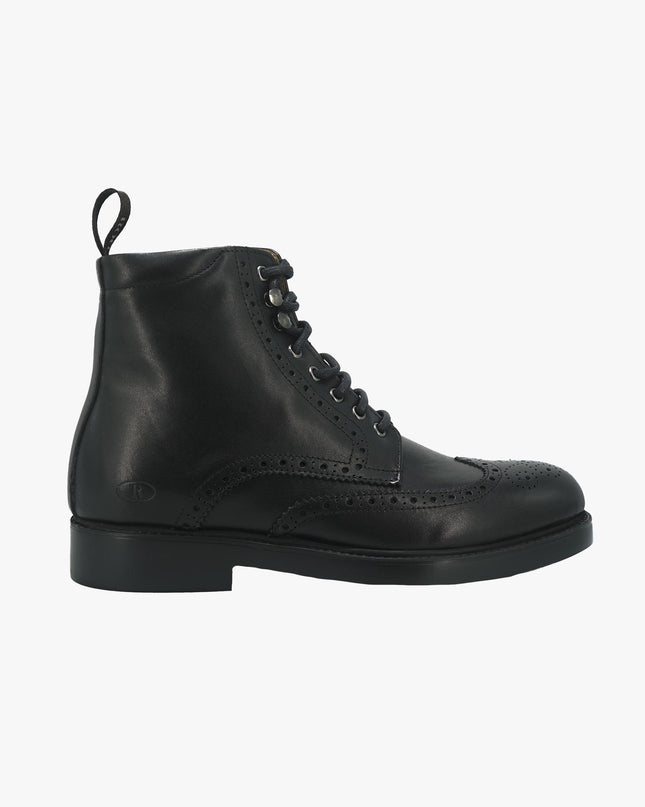 Stivaletti Uomo Oxford in Pelle Nero DILAN23 NERO Rogal's 
