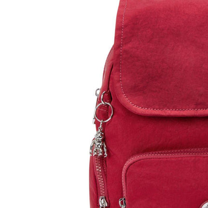 Zaino Donna Rosso CITY ZIP S RED RED WINE Kipling 