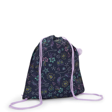 Kipling Sacca in Tessuto Fantasia Unicorn Star - MARIO SPATARELLA