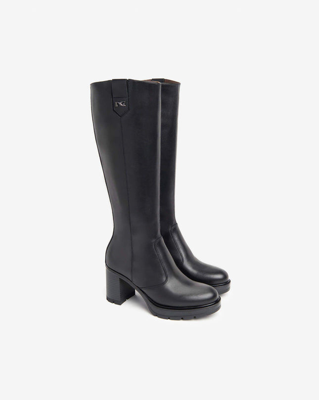 Stivali Donna Pelle Nero I411855D NERO 100 Nero Giardini 