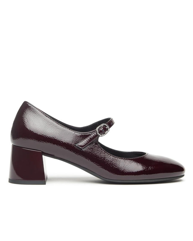 Nero Giardini Decollete con Cinturino in Pelle Vernice Bordo I514360D BORDO 613 Nero Giardini 