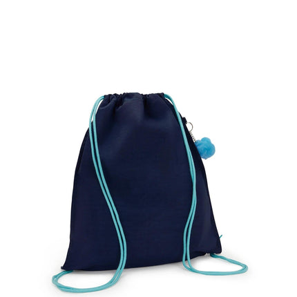 Kipling Sacca in Tessuto Fantasia Blu SUPERTABOO RESORT NAVY Kipling 