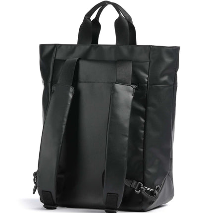 Zaino con Manici Porta Computer Nero OST12 ECO COATED BLACK Mandarina Duck 