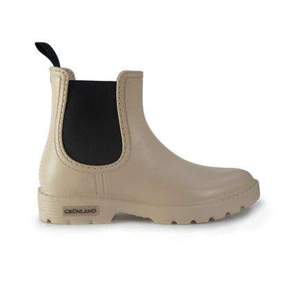 Stivaletti Galosce Beatles Pioggia Donna Gomma Beige SP2375 BOTA GALOSCE BEIGE Grunland 