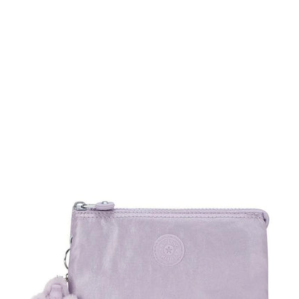 Kipling Trousse Multitasche in Tessuto Metallic Lilac - MARIO SPATARELLA
