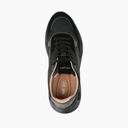 Impronte Sneakers Donna Running in Pelle Nero SAN MARCO CITY BLACK Impronte 